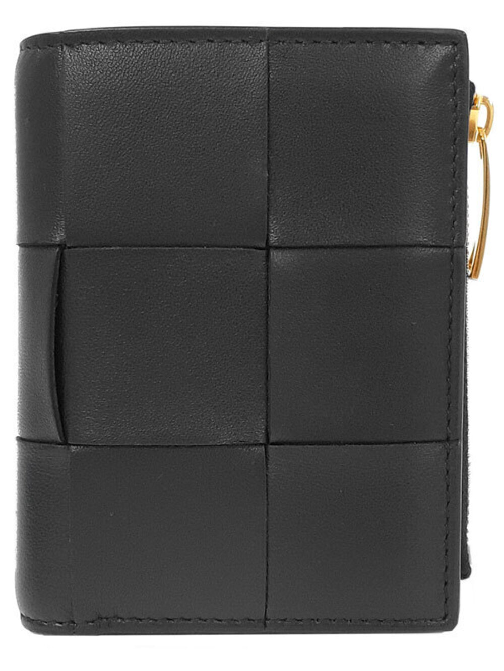 Bottega Veneta Cassette Bi fold Zipper Wallet Short